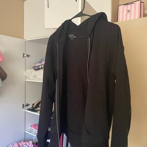 The Rail Black Zip-Up Hoodie